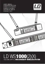 Preview for 1 page of LD LD WS1000R User Manual