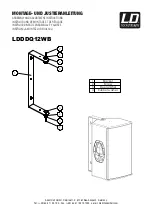 LD LDDDQ12WB Assembly And Adjustment Instructions preview