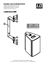 Preview for 3 page of LD LDEB82G2WB Assembly And Adjustment Instructions