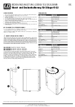 Preview for 2 page of LD LDEB82G3WMB User Manual