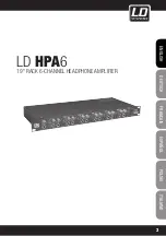 Предварительный просмотр 3 страницы LD LDHPA6 User Manual