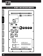 Предварительный просмотр 28 страницы LD LDMAUI11MIX(W) User Manual