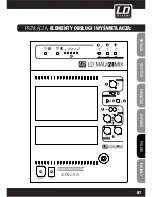 Предварительный просмотр 87 страницы LD LDMAUI28MIX User Manual