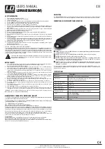 LD LDMAUI5GOBC(W) User Manual preview