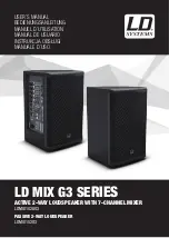 LD LDMIX102AG3 User Manual предпросмотр