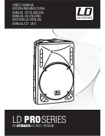 LD LDP102 User Manual предпросмотр