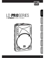 Предварительный просмотр 3 страницы LD LDP102 User Manual