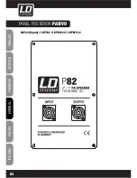 Preview for 62 page of LD LDP102 User Manual