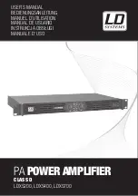 LD LDXS200 User Manual preview