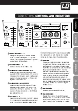 Предварительный просмотр 7 страницы LD LDzone423 User Manual