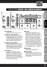 Предварительный просмотр 25 страницы LD LDzone423 User Manual