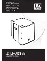 LD MAUI28SE User Manual preview