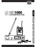 Предварительный просмотр 3 страницы LD MEI1000 User Manual