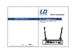 Preview for 1 page of LD SWEETSIXTEEN WS 1616 User Manual