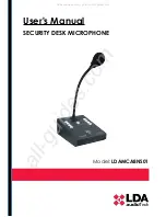 Предварительный просмотр 1 страницы LDA Audio Tech LDAMCA8NS01 User Manual