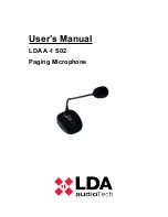 LDA A-1 S02 User Manual preview