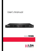 LDA BA-2250 User Manual preview