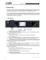 Предварительный просмотр 6 страницы LDA NEO 8060 User Manual