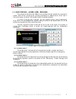 Предварительный просмотр 11 страницы LDA NEO 8060 User Manual