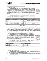 Предварительный просмотр 20 страницы LDA NEO 8060 User Manual