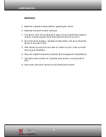 Preview for 6 page of LDA STV series User Manual