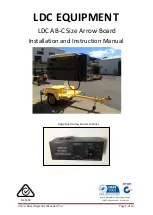 LDC EQUIPMENT LDC ABC Installation And Instruction Manual предпросмотр