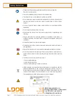 Предварительный просмотр 2 страницы LDDE NanoPix Cyc Short Instruction