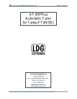 LDG AT-897Plus Operation Manual preview