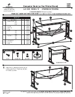 LDI Spaces Safco 1930 Assembly Instructions предпросмотр