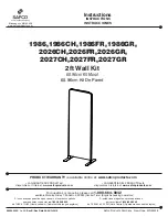 Preview for 1 page of LDI Spaces Safco 1986 Instructions