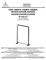 Предварительный просмотр 1 страницы LDI Spaces SAFCO 1988 Instructions