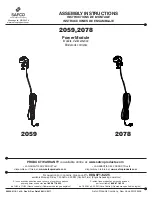 LDI Spaces SAFCO 2059 Assembly Instructions предпросмотр