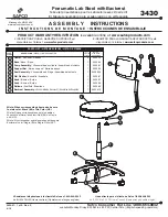 LDI Spaces SAFCO 3430 Assembly Instructions предпросмотр