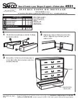 Предварительный просмотр 2 страницы LDI Spaces Safco 4931 Assembly Instructions