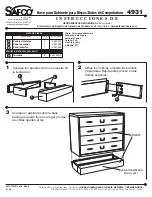 Предварительный просмотр 3 страницы LDI Spaces Safco 4931 Assembly Instructions