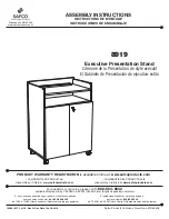 LDI Spaces SAFCO 8919 Assembly Instructions Manual preview