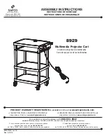 LDI Spaces SAFCO 8929 Assembly Instructions Manual preview