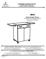 Preview for 1 page of LDI Spaces SAFCO 8962 Assembly Instructions Manual