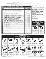 Preview for 2 page of LDI Spaces SAFCO 8962 Assembly Instructions Manual