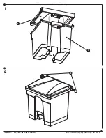 Предварительный просмотр 3 страницы LDI Spaces SAFCO 9922 Assembly Instructions