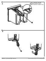 Предварительный просмотр 4 страницы LDI Spaces SAFCO 9922 Assembly Instructions