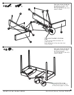 Предварительный просмотр 5 страницы LDI Spaces SAFCO Apres 9446 Assembly Instructions Manual