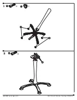 Предварительный просмотр 4 страницы LDI Spaces Safco CHA-CHA 2461 Assembly Instructions