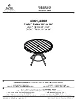 LDI Spaces SAFCO CoGo 4361 Instructions preview