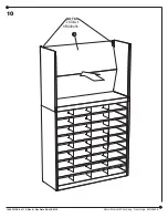 Предварительный просмотр 9 страницы LDI Spaces Safco E-Z Stor 9231 Assembly Instructions Manual