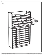 Предварительный просмотр 12 страницы LDI Spaces Safco E-Z Stor 9231 Assembly Instructions Manual