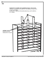 Предварительный просмотр 13 страницы LDI Spaces Safco E-Z Stor 9241 Assembly Instructions Manual