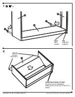 Предварительный просмотр 4 страницы LDI Spaces SAFCO E-Z Stor 9254 Assembly Instructions Manual