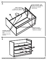 Предварительный просмотр 6 страницы LDI Spaces SAFCO E-Z Stor 9254 Assembly Instructions Manual