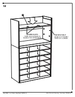 Предварительный просмотр 11 страницы LDI Spaces SAFCO E-Z Stor 9274 Assembly Instructions Manual